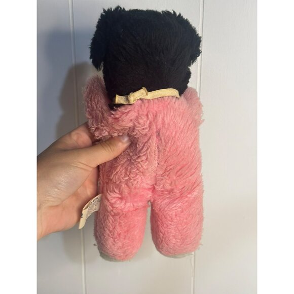 VTG 1950s Minnie Mouse Plush Doll Walt Disney Productions 10" Body Rubber Face - Picture 5 of 6